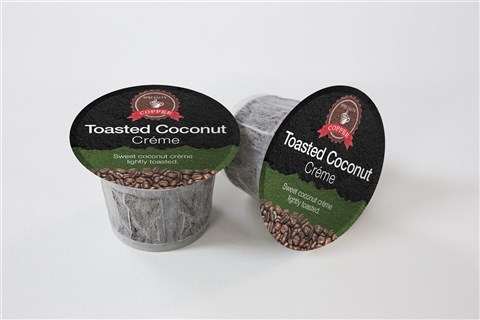 Single Serve Cups: Toasted Coconut Cr&#232;me