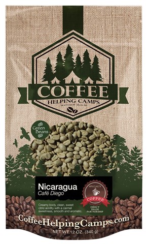 Green Beans 1.5lb Bag: Nicaragua Caf&#233; Diego