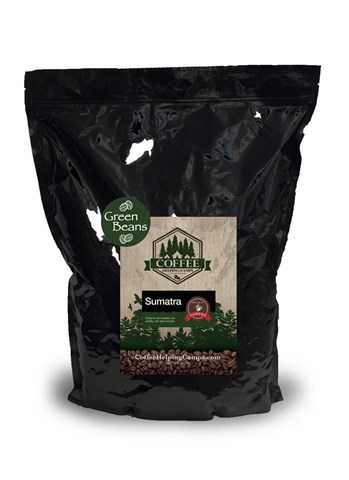 Green Beans 10lb Bag: Sumatra Fair Trade Origin